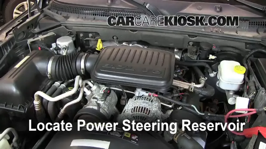 2007 Mitsubishi Raider LS 3.7L V6 Extended Cab Pickup Power Steering Fluid